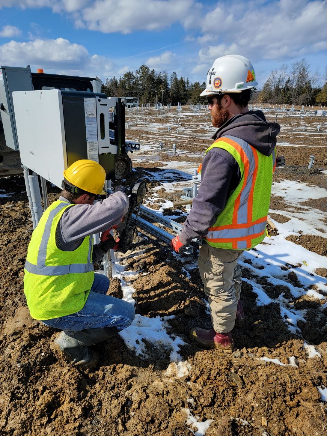 Work Progressing on Madison Solar Site